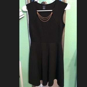 Rue21 black dress with necklace attached